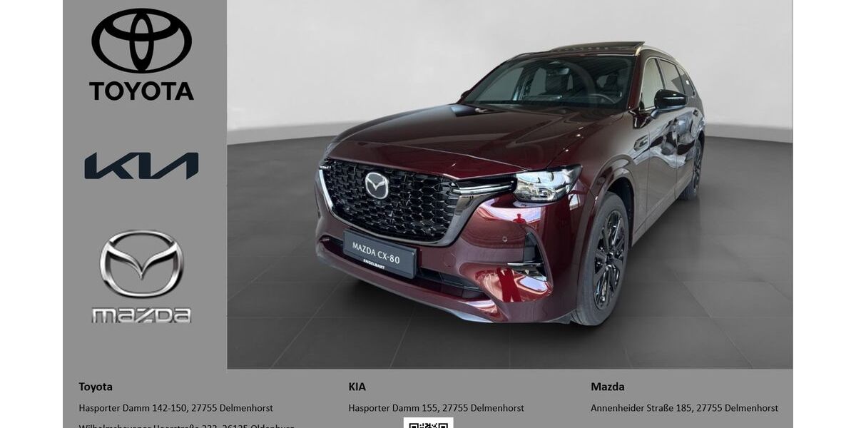 Mazda CX-80 7.900 km 55.595 &euro; Delmenhorst 27755