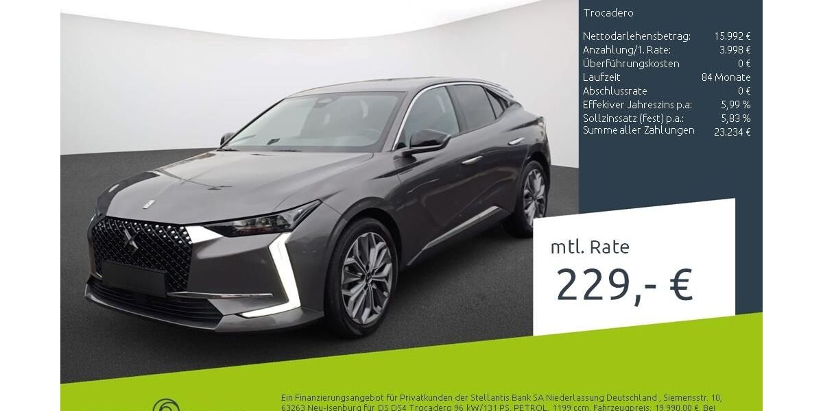 Citroen DS4 46.428 km 19.870 &euro; Ahaus 48683