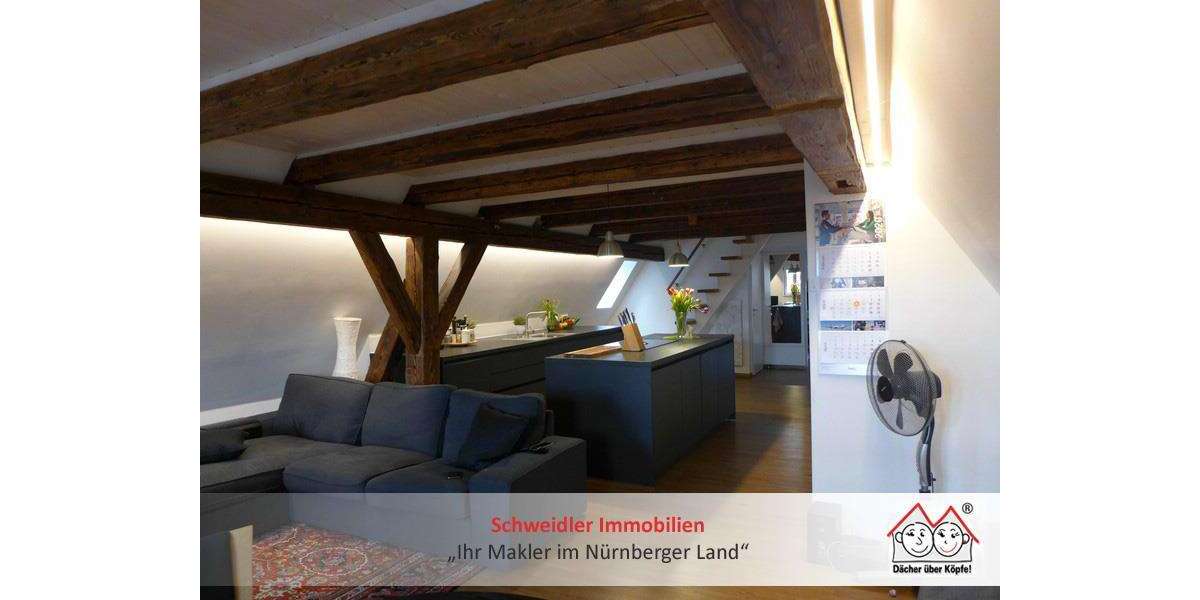 Etagenwohnung Lauf - 2.5 Zimmer, 90 m&sup2;, 1.320&euro; | Angebot:23853769