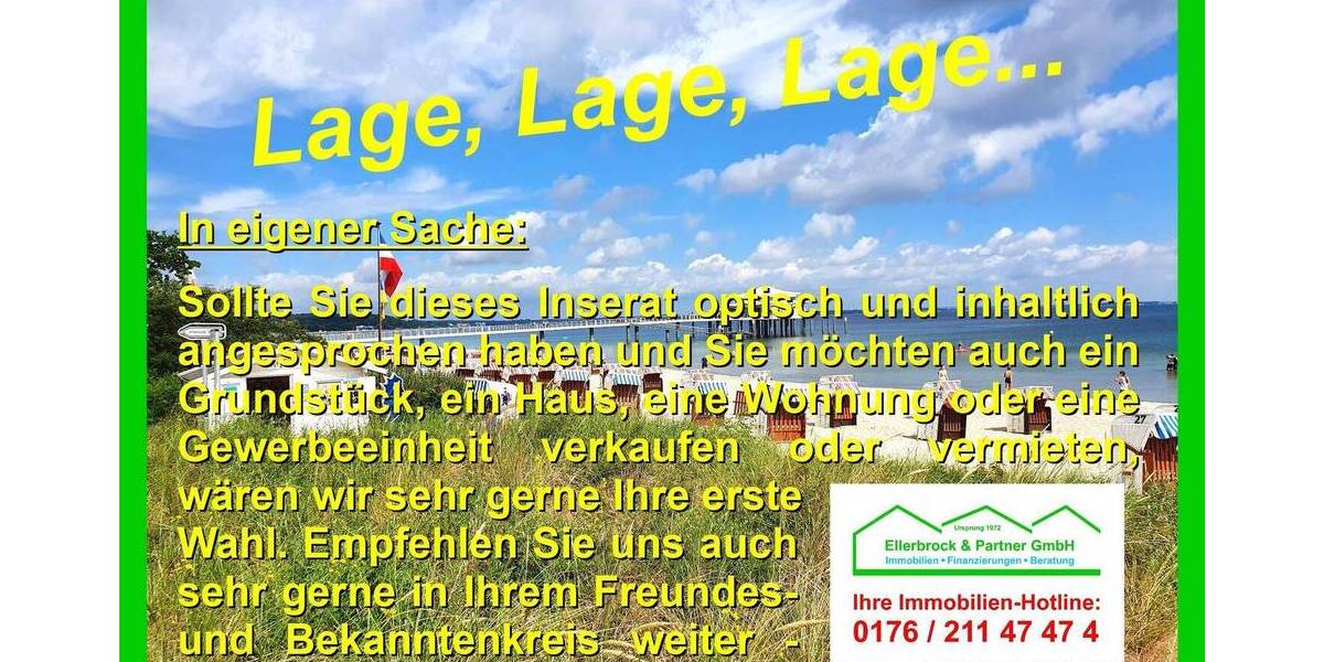 Etagenwohnung Timmendorfer Strand - 2 Zimmer, 51 m&sup2;, 349.000&euro; | Angebot:26834154