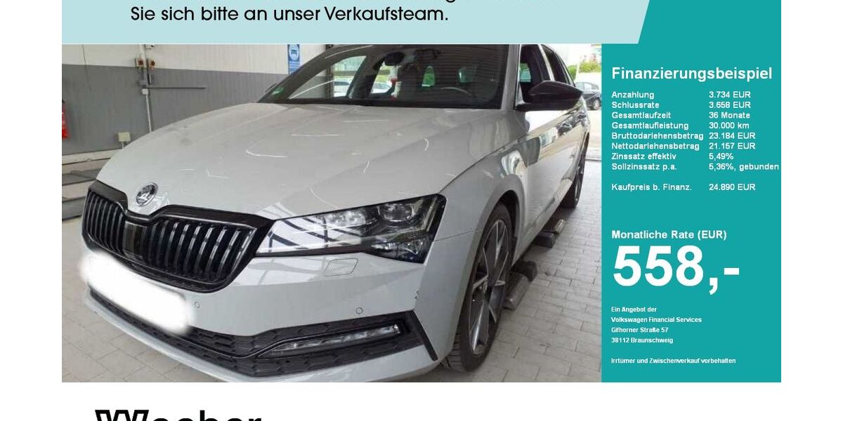 Skoda Superb 80.403 km 24.889 &euro; Herrenberg 71083