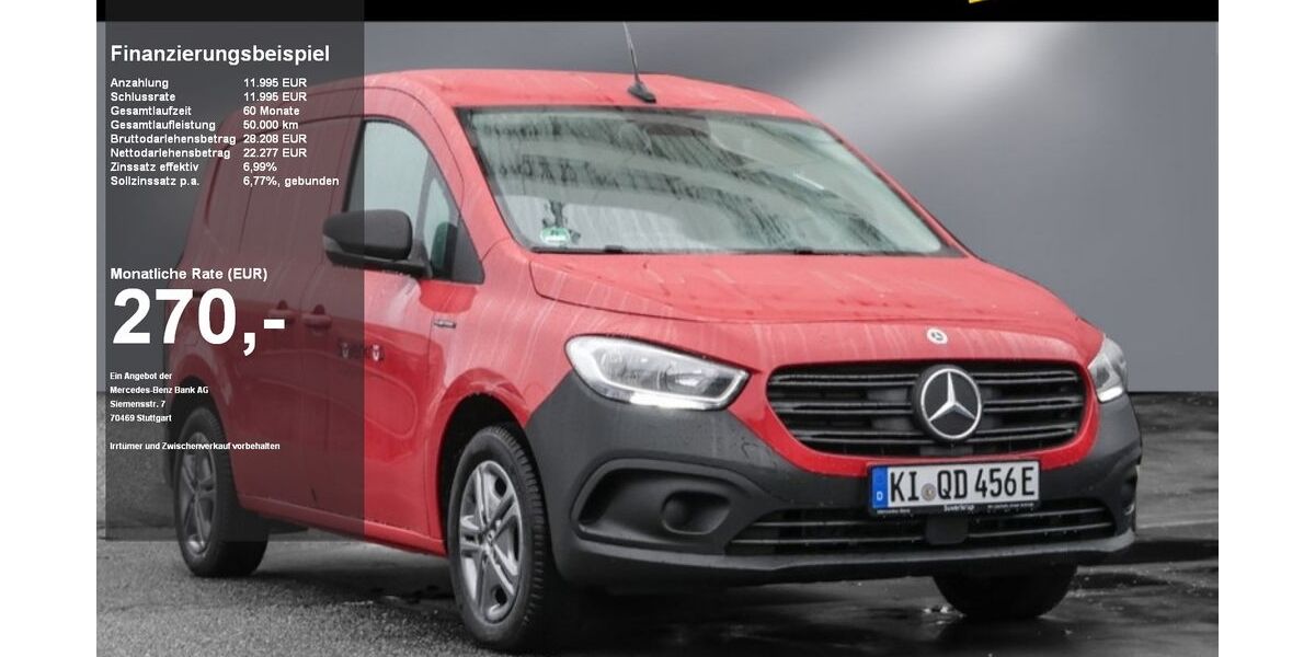 Mercedes-Benz eCitan 9.999 km 33.915 € Kiel 24109