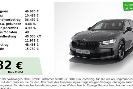 Skoda Superb 11.250 km 46.440 &euro; Nürnberg 90441