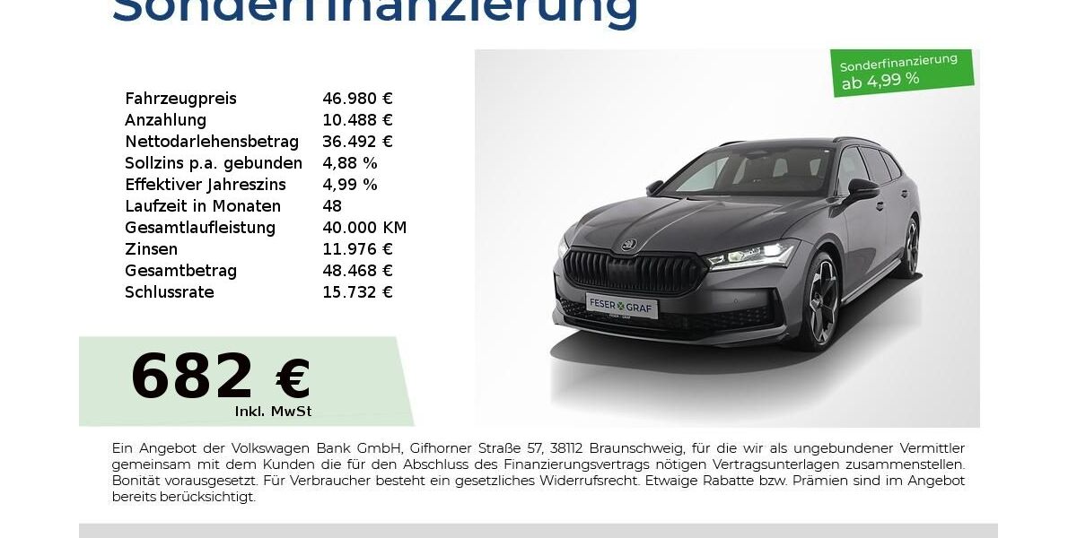 Skoda Superb 9.950 km 46.980 &euro; Nürnberg 90441