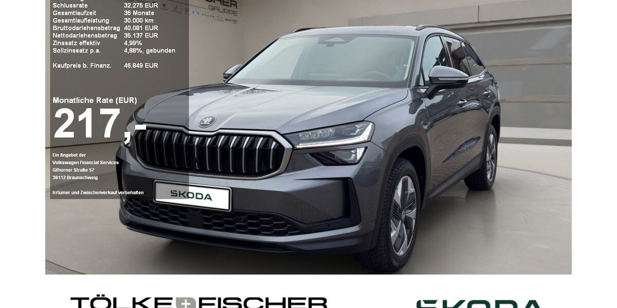 Skoda Kodiaq 15.719 km 46.476 &euro; Viersen-Dülken 41751