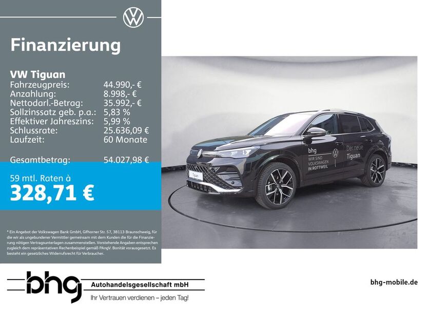 VW Tiguan 18.174 km 44.990 € Ettlingen 76275