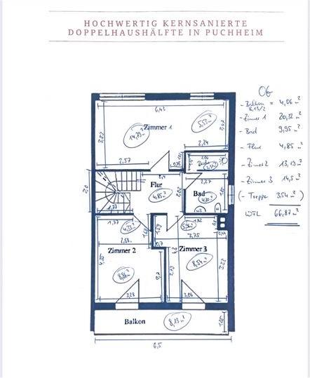 Doppelhaushälfte Puchheim - 7 Zimmer, 185 m&sup2;, 1.230.000&euro; | Angebot:26578384