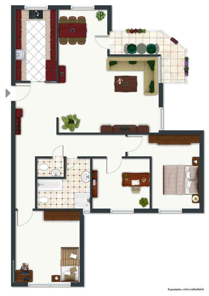 Wohnung zum Kaufen in Troisdorf 375.000 € 107 m²