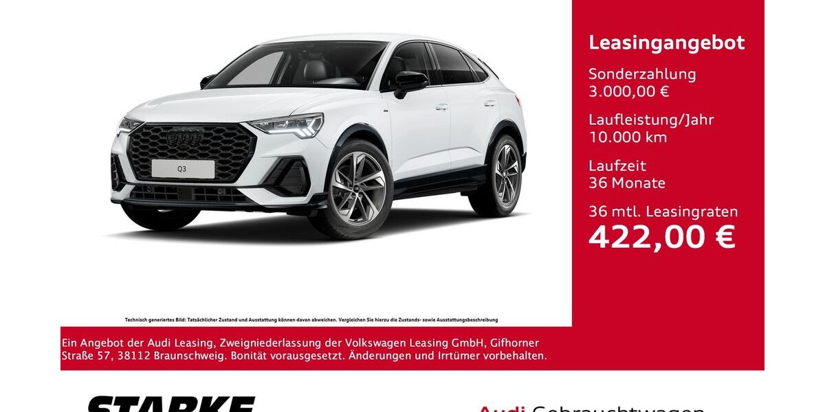 Audi Q3 5.880 km 46.430 € Vechta 49377