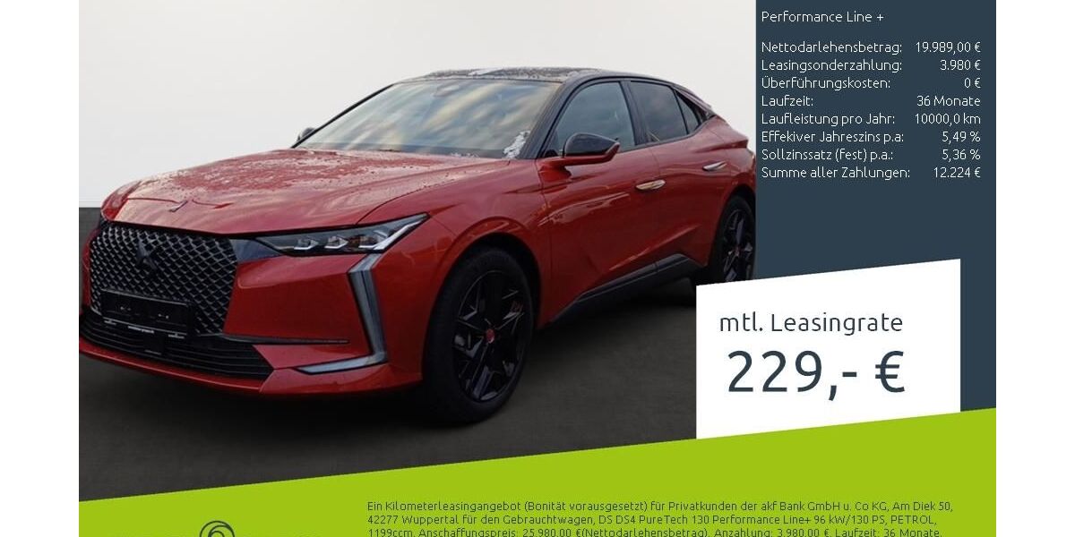 DS Automobiles DS4 13.675 km 18.160 &euro; Dülmen 48249