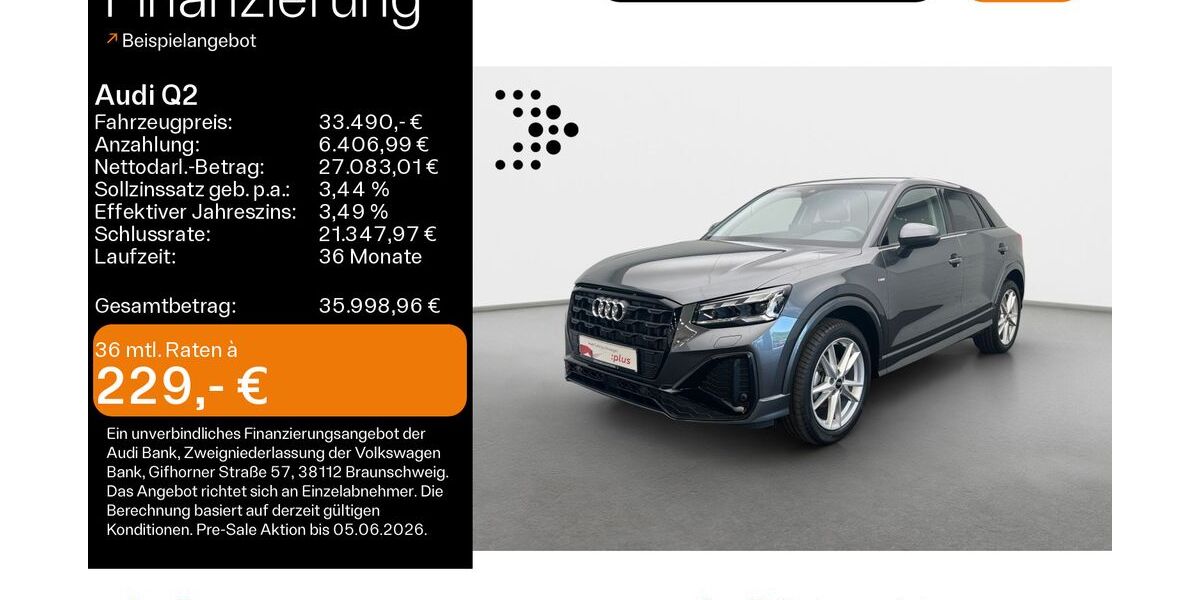 Audi Q2 4.657 km 32.980 &euro; Hofheim 65719