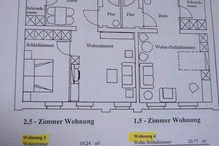 2 Stadtwohnungen in sehr ruhiger Lage 4 zimmer
