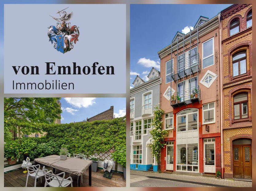 Köln-Deutz hochattraktive unkonventionelle MaisonetteWohnung