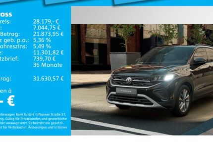 VW T-Cross 3.000 km 28.179 &euro; Dachau 85221