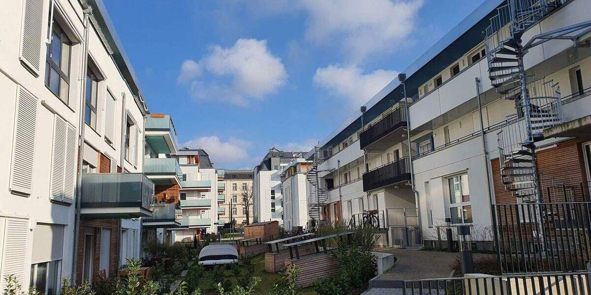 Etagenwohnung Dresden Äußere Neustadt - 2 Zimmer, 66 m&sup2;, 963&euro; | Angebot:25527203