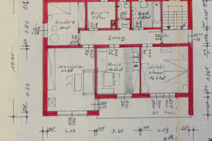 ERSTBEZUG nach Sanierung! 4-Zimmer Wohnung mit Balkon + Garten zimmer
