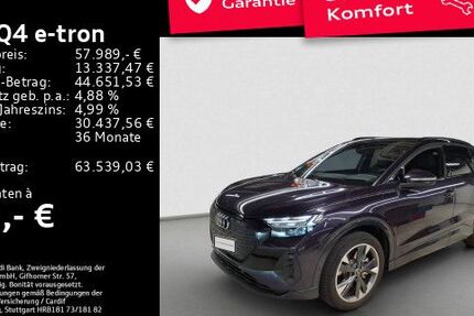 Audi Q4 e-tron 8.000 km 57.989 € Offenbach am Main 63071