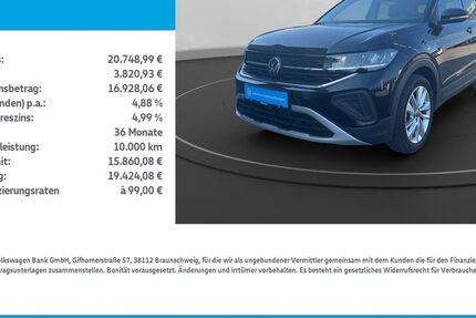 VW T-Cross 19.630 km 20.749 &euro; Nordhausen 99734