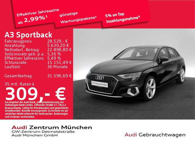 Audi A3 24.414 km 27.942 &euro; München 80935