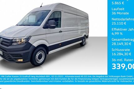 VW Crafter 49.325 km 30.975 € Bernsdorf 09337