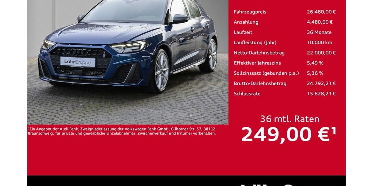 Audi A1 34.560 km 26.480 &euro; Koblenz 56076