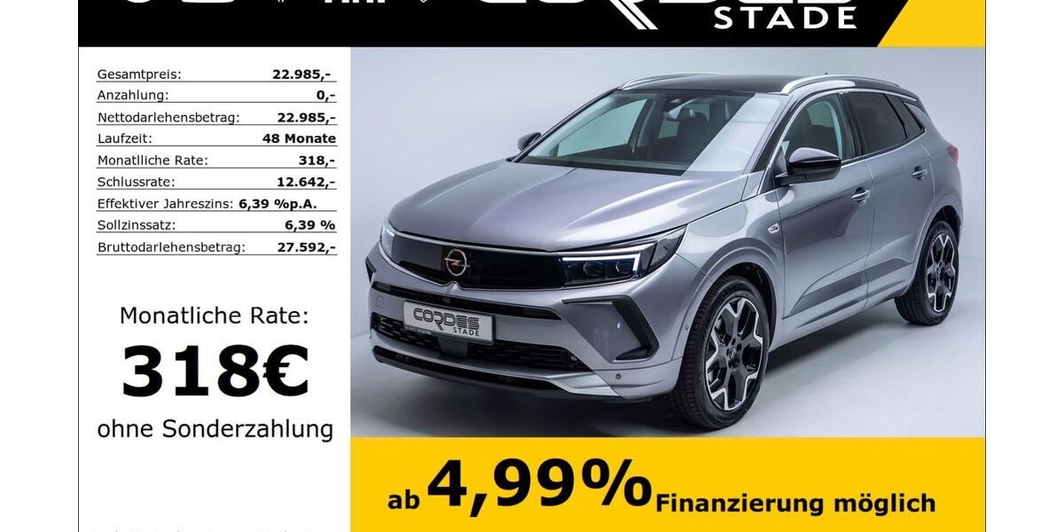 Opel Grandland (X) 34.991 km 21.485 &euro; Stade 21680