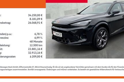 Cupra Formentor 21.143 km 33.670 &euro; Nordhorn 48529