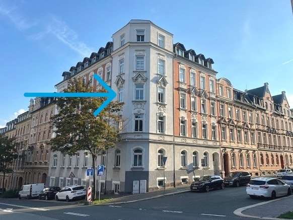 Etagenwohnung Plauen Bahnhofsvorstadt - 2 Zimmer, 51 m&sup2;, 42.000&euro; | Angebot:26383378