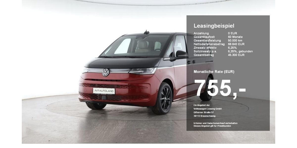 VW T7 Multivan 5.000 km 68.840 &euro; Regen 94209