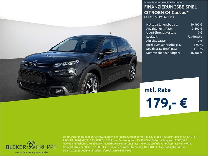 Citroen C4 Cactus 39.521 km 13.990 € Ahaus 48683