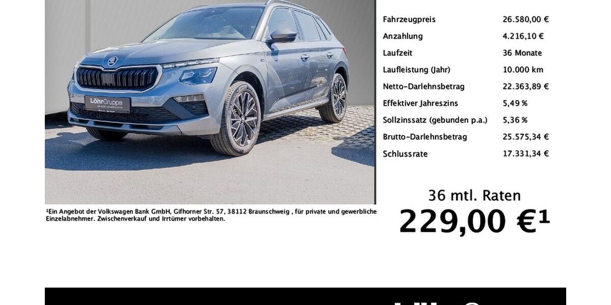Skoda Kamiq 12.327 km 26.580 &euro; Trier 54292
