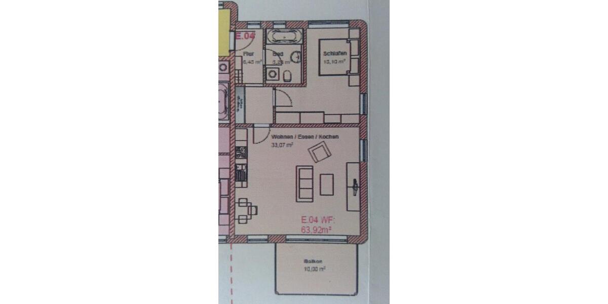 Etagenwohnung Landshut Landshut-West - 2 Zimmer, 64 m&sup2;, 375.000&euro; | Angebot:26425414
