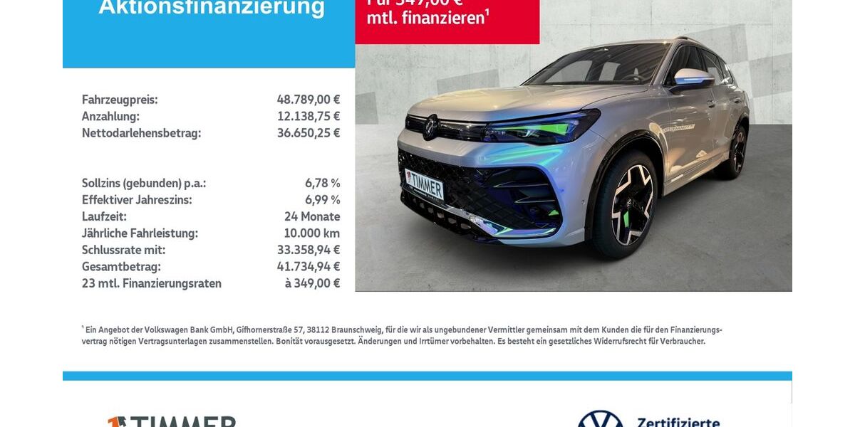 VW Tiguan 1.999 km 48.789 &euro; Borken 46325