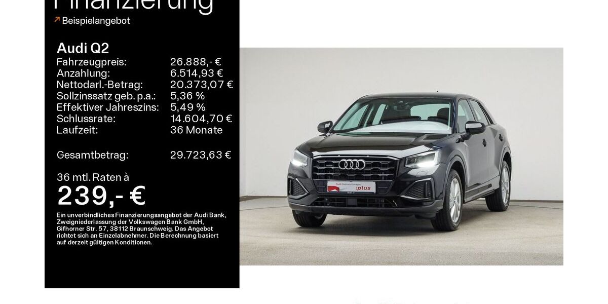 Audi Q2 41.900 km 26.888 &euro; Mühlheim 63165