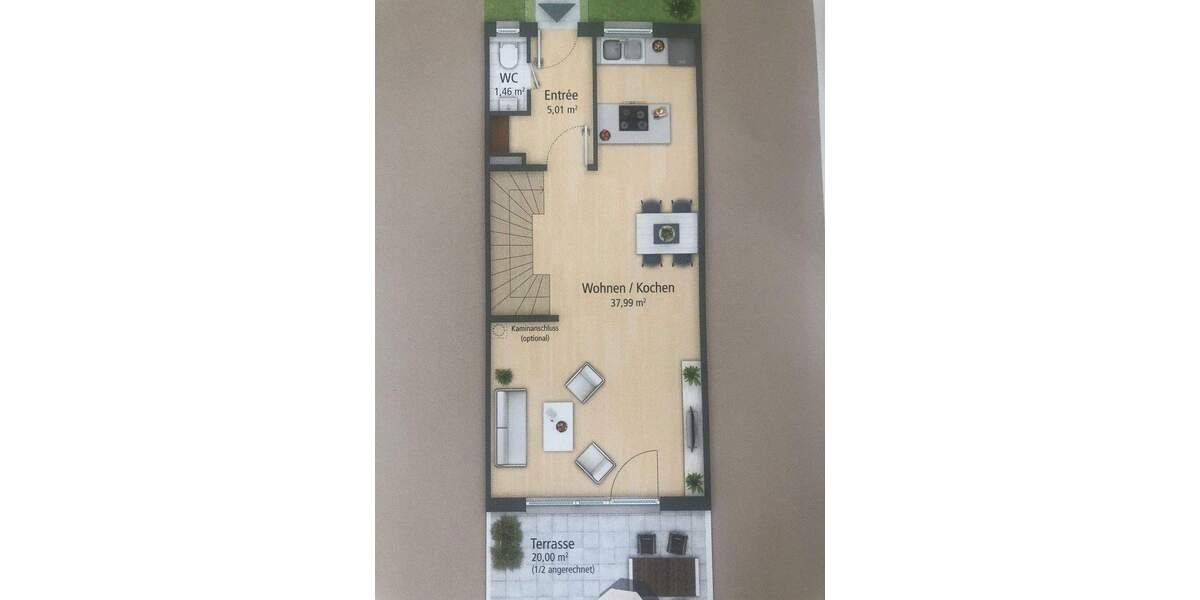 Reihenmittelhaus Nürnberg Nordbahnhof - 5 Zimmer, 140 m&sup2;, 949.000&euro; | Angebot:25628312