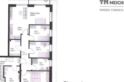 4-Zimmer-Wohnung in Bösel, familienfreundliche OG-Wohnung zimmer