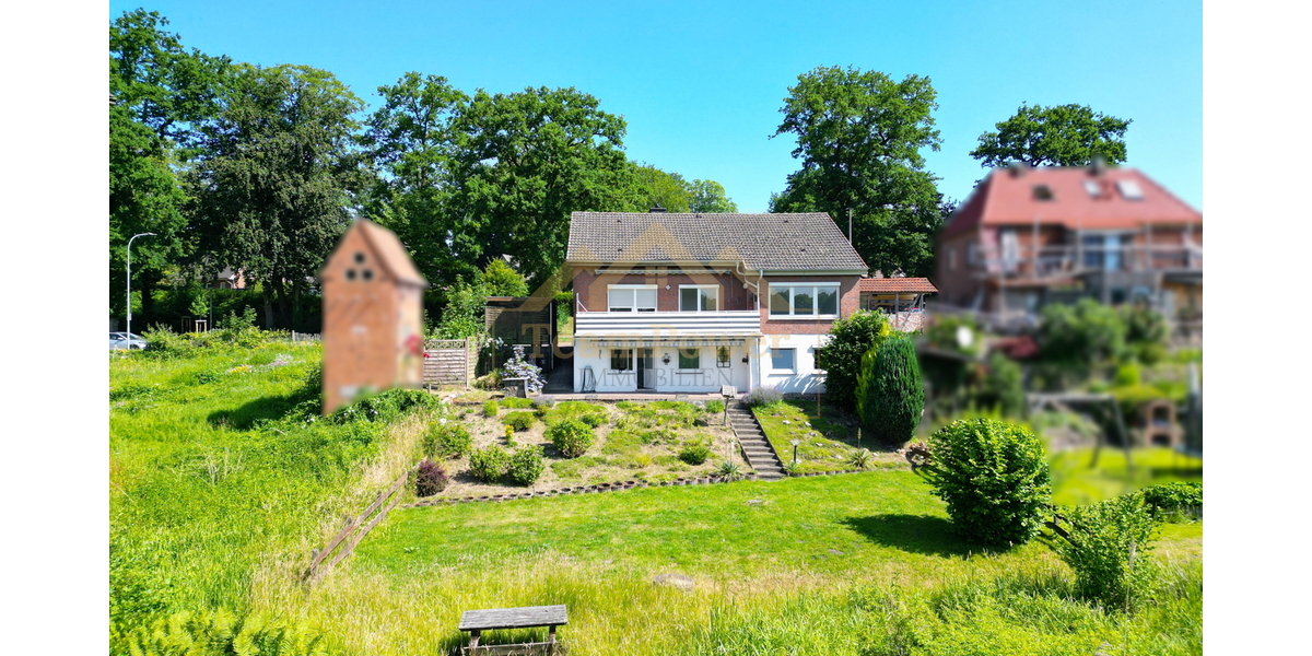 Familienfreundliches EFH mit Garten, Balkon & vielseitigem Souterrain zur Miete - Einfamilienhaus Bad Bramstedt | Angebot:26960572