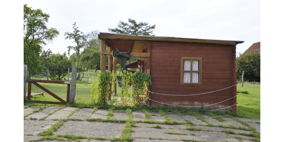 Marlow-OT, Reitanlage + Blockhütten in Ostseenähe - Anlageobjekt Marlow Allerstorf | Angebot:12287822