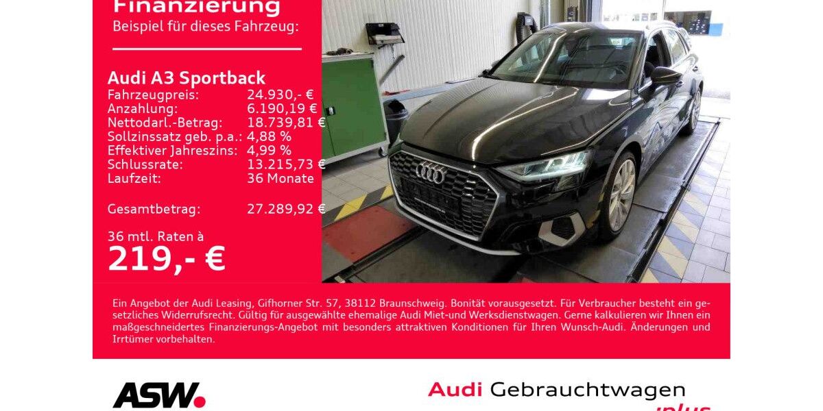Audi A3 39.400 km 22.790 &euro; Heilbronn 74074