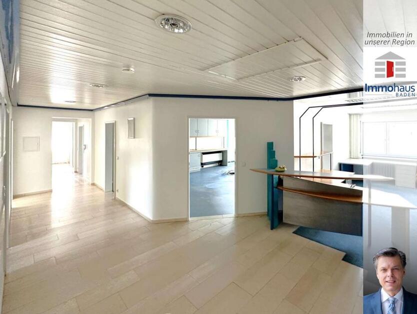 Klimatisierte und freundliche Büro-Praxis-Kanzleifläche in Kuppenheim - bei Bedarf erweiterbar zimmer