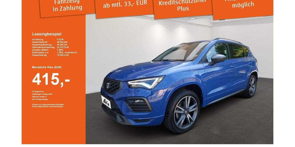 Seat Ateca 104.000 km 22.870 &euro; Lindenberg 88161