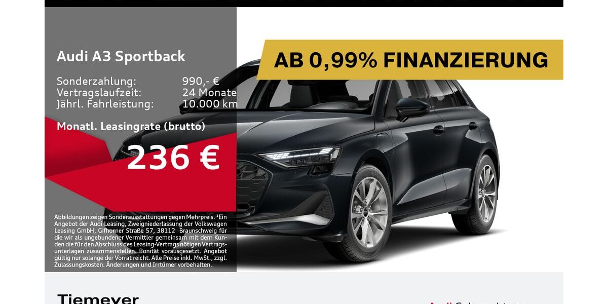 Audi A3 28.128 km 32.930 &euro; Dorsten 46284