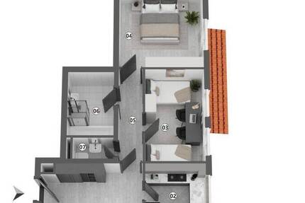 Wohnung Aalen Dewangen - 3 Zimmer, 76 m&sup2;, 295.000&euro; | Angebot:26189396