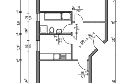ANFRAGESTOP 2-Zimmer-ZKB Wohnung Vechta ab 01.02.2026 3 zimmer