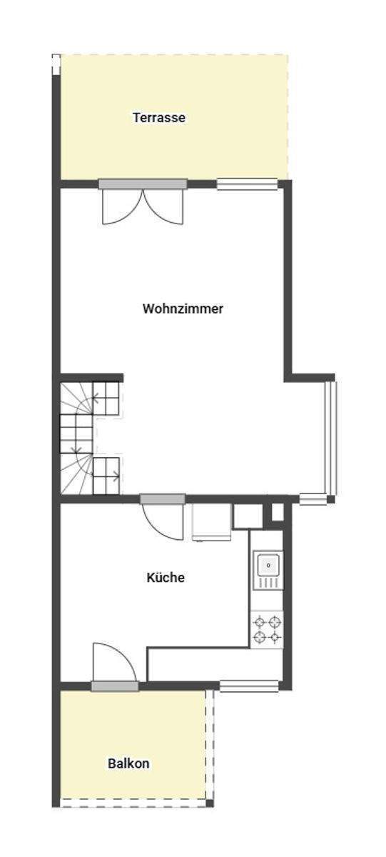 Hier blühen Ihre Ideen: Reihenendhaus mit Garten in Top-Lage 5 zimmer