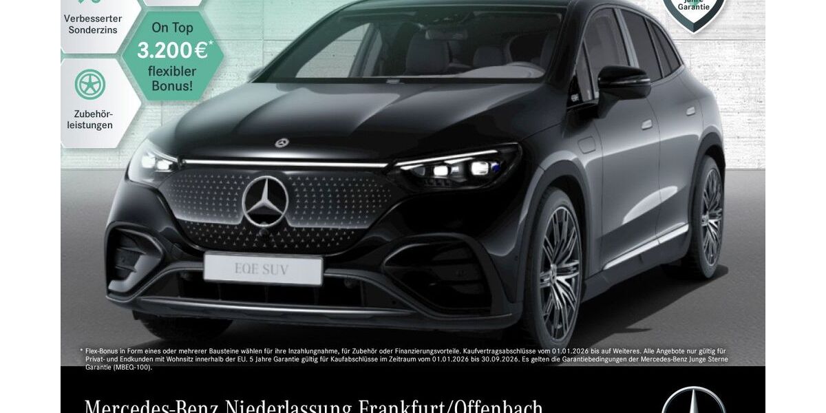 Mercedes-Benz EQE SUV 15.656 km 68.890 &euro; Frankfurt 60599