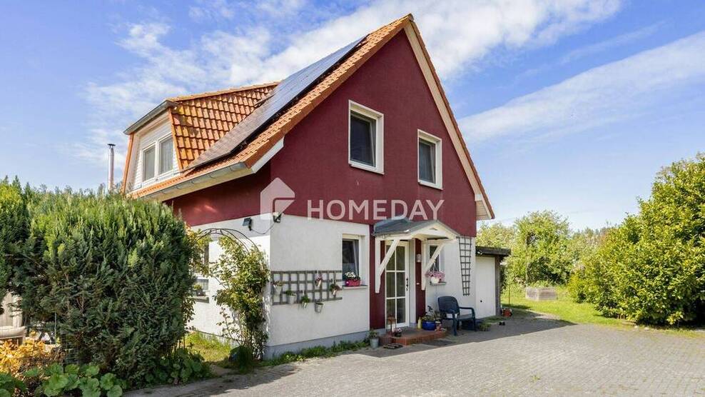 Ein Zuhause für alle Jahreszeiten - Ostseenah mit Wintergarten, Pavillon und möbliertem Ferienhaus 4 zimmer