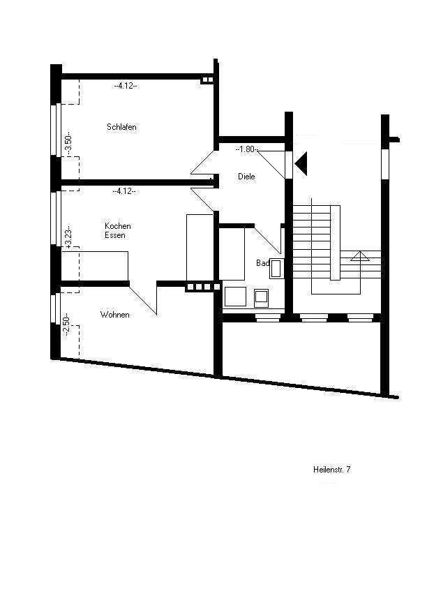 Wohnung zum Mieten in Witten 380 € 44 m²