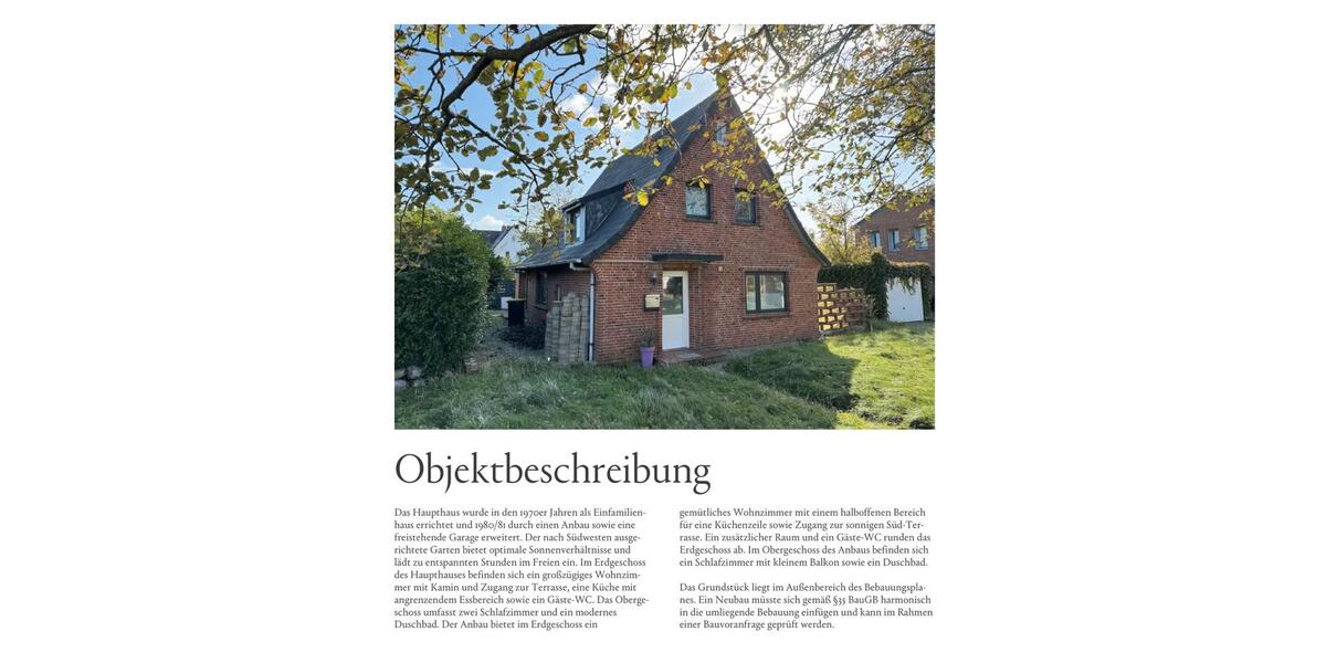 Mietwohnung in Tinnum eventuell auch Verkauf 3 zimmer