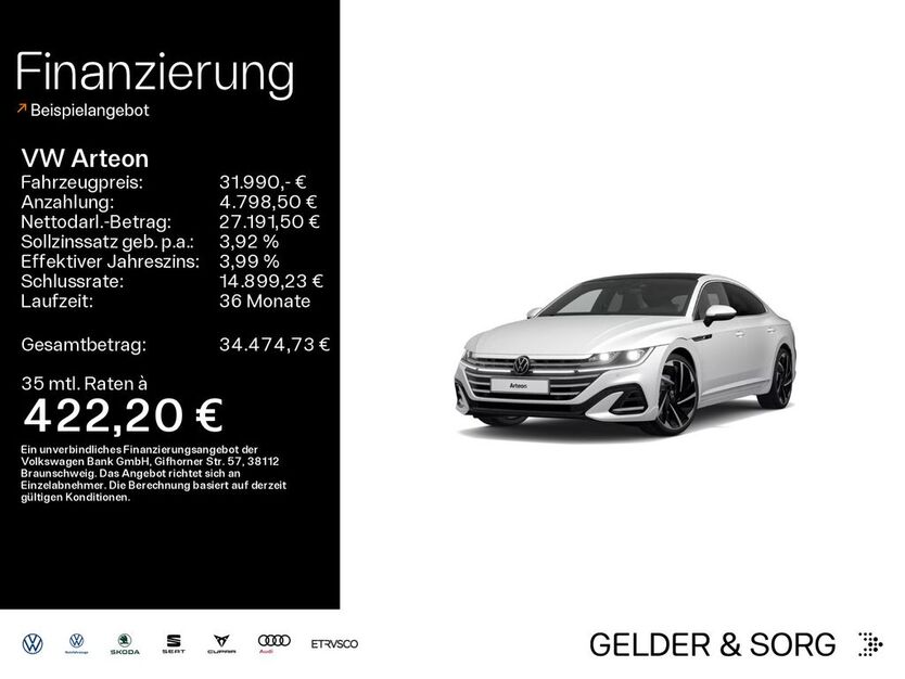 VW Arteon 98.142 km 31.990 € Sand am Main 97522